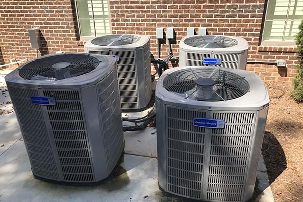 4 AC Units outside of building