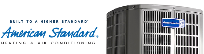 American Standard Logo and AC Unit