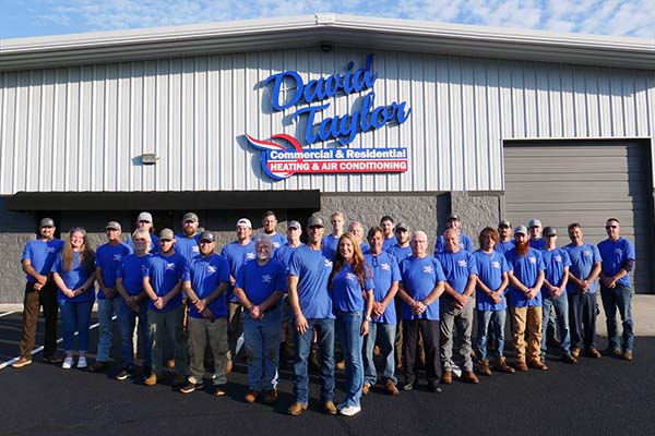 David Taylor Heating & Air Conditioning team